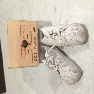 Pair of vintage baby shoes